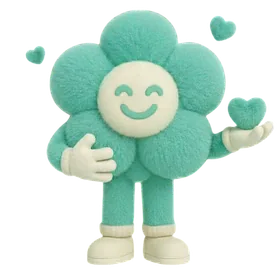 Mascotte Bloemy